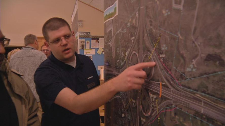 Drivers learn about 4 designs to replace current I-64/I-265r interchange