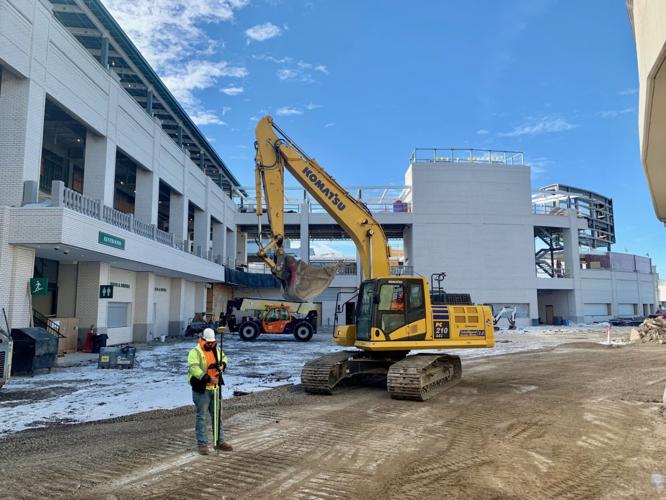 Churchill Downs Paddock Construction