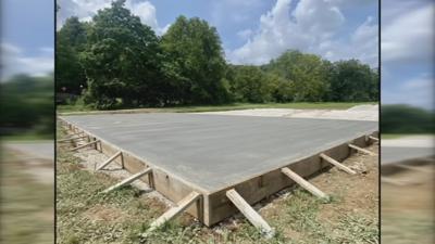 French Lick Pickleball Construction