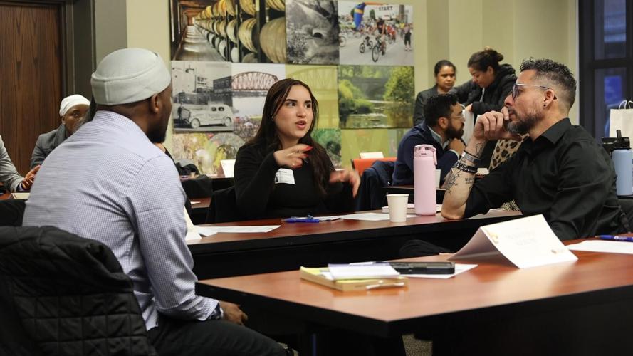 Group work at Global Leadership Academy.JPG