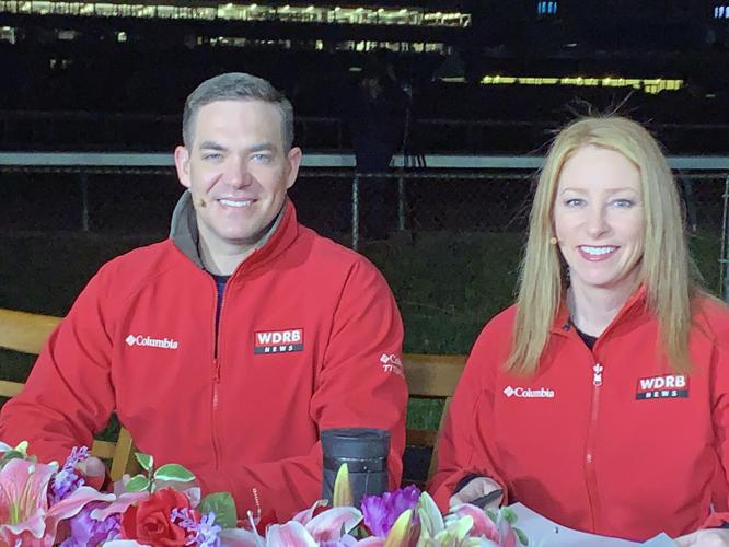 The WDRB in the Morning team on the Churchill Downs Backside on May 2, 2022