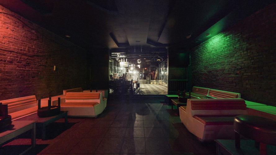The three-story building that housed Barbarella