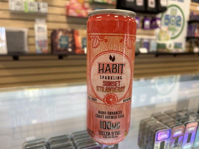 THC seltzer at 502 Hemp