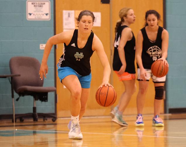 North Oldham girls basketball practice Feb. 24, 2022