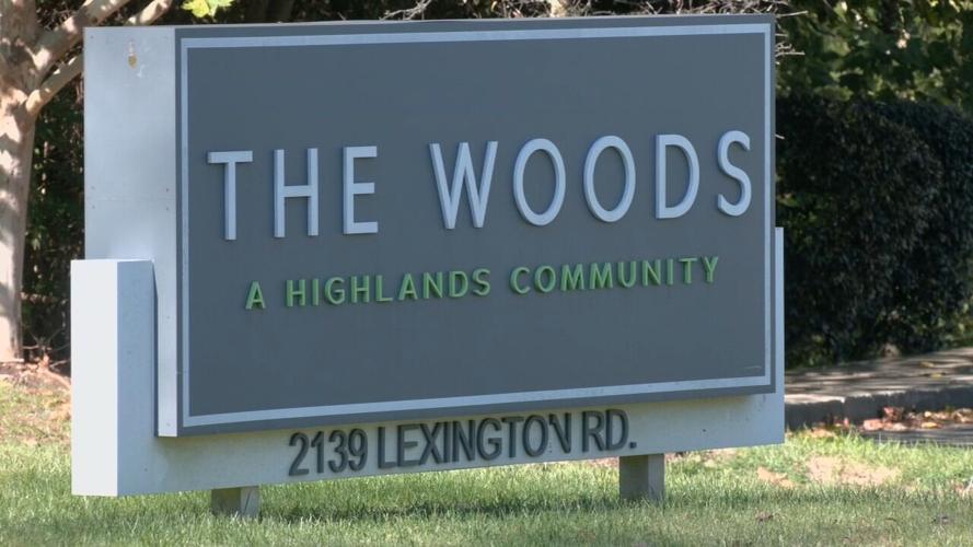 The Woods Apartment complex on Lexington Road - 10.8.25