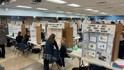 Saint Francis of Assisi science fair.jpg