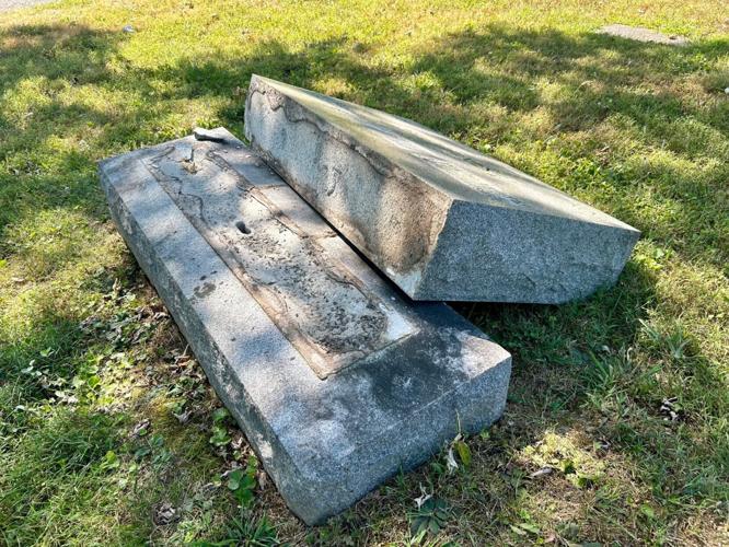 Eastern Cemetery Damage
