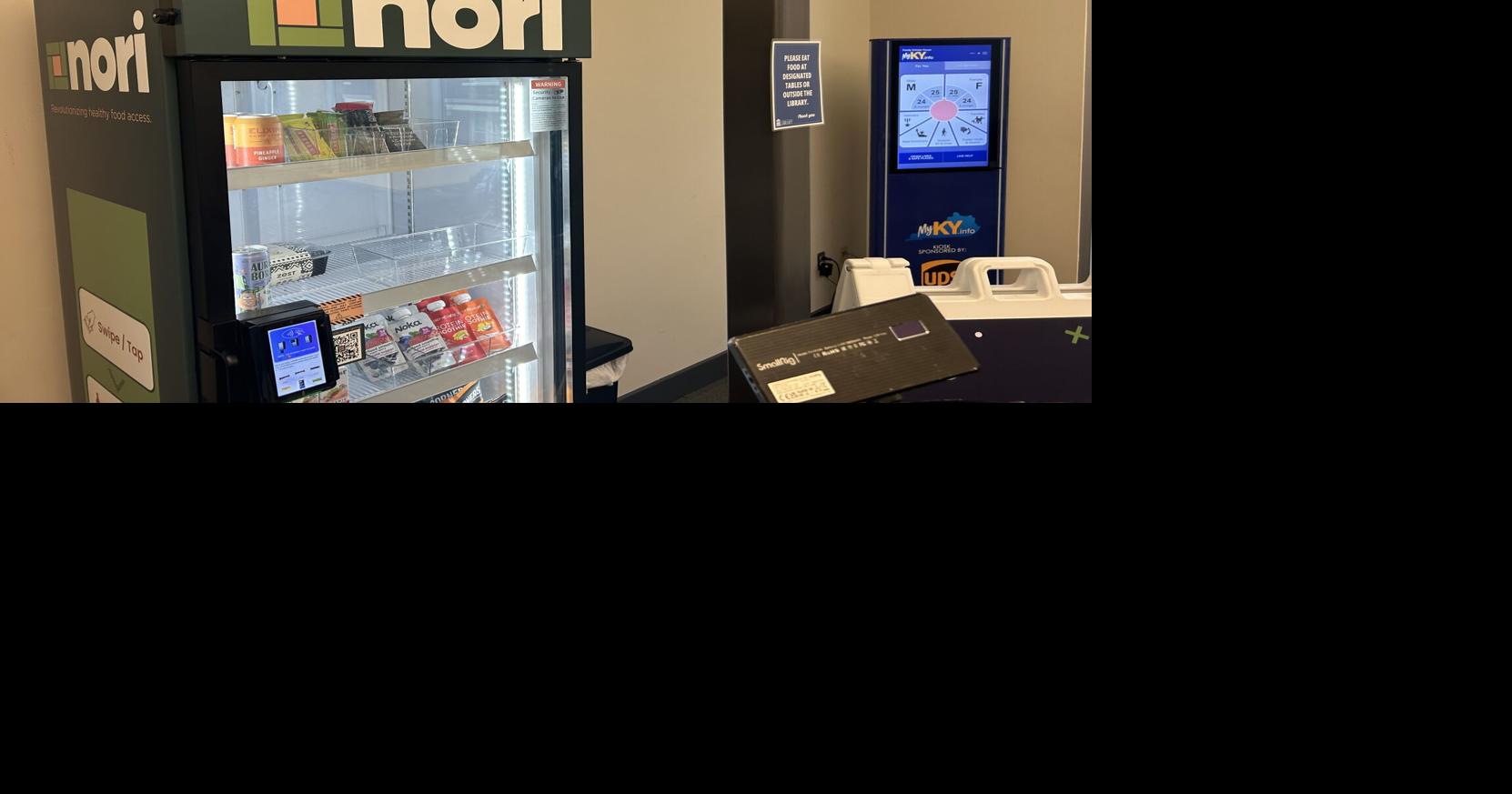 New vending machine brings healthy food to Louisville's Shawnee Library ...