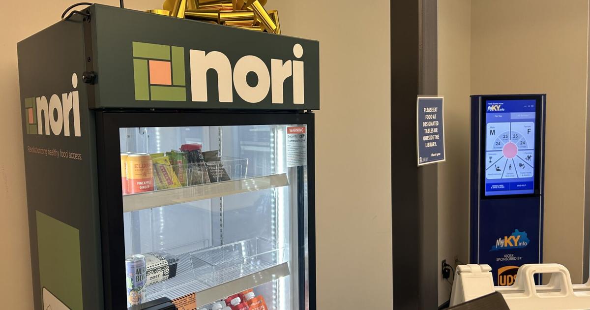 New vending machine brings healthy food to Louisville's Shawnee Library ...