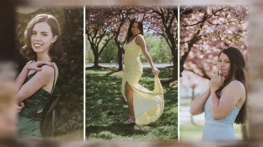 Senior prom pictures taken by Eastern High School teacher Christora Osters during COVID-19 pandemic