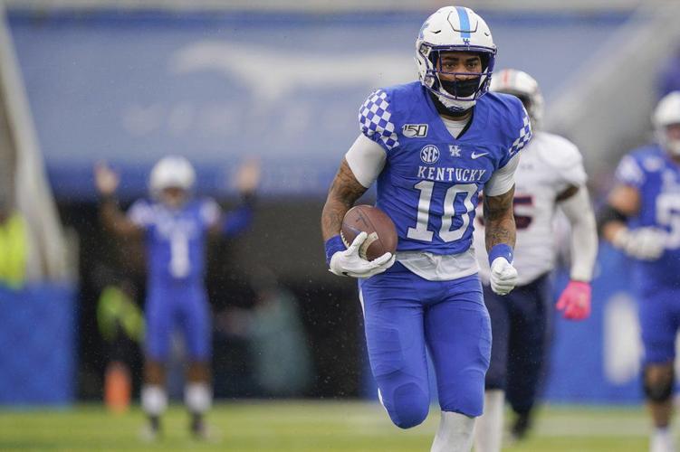 Kentucky running back Asim Rose