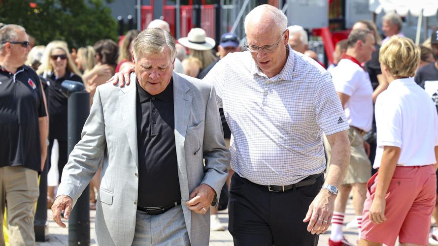 Tom Jurich and Kenny Klein