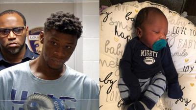 Mother of 1-month-old says baby's father deserves prison after assault