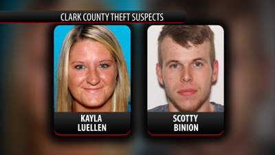 Clark County, Indiana Theft suspects graphic - 5.8.23