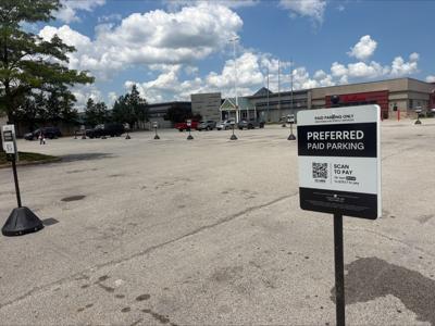 Mall St. Matthews paid parking