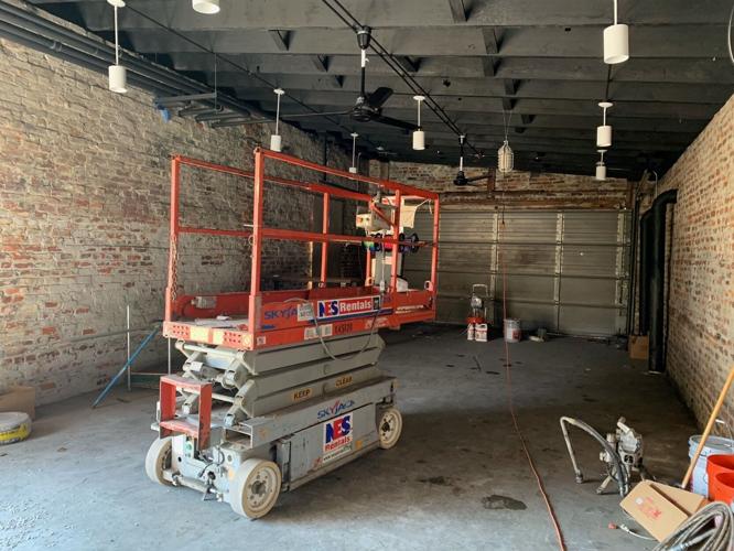 Old 502 Winery Tasting Room Construction