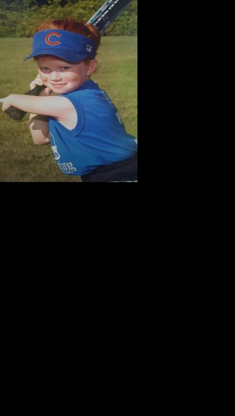 Katelyn Pavey poses for softball photo