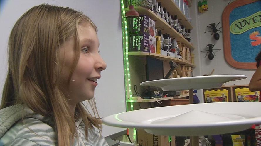 JCPS STEAM teacher gets attention with "back to the future" approach