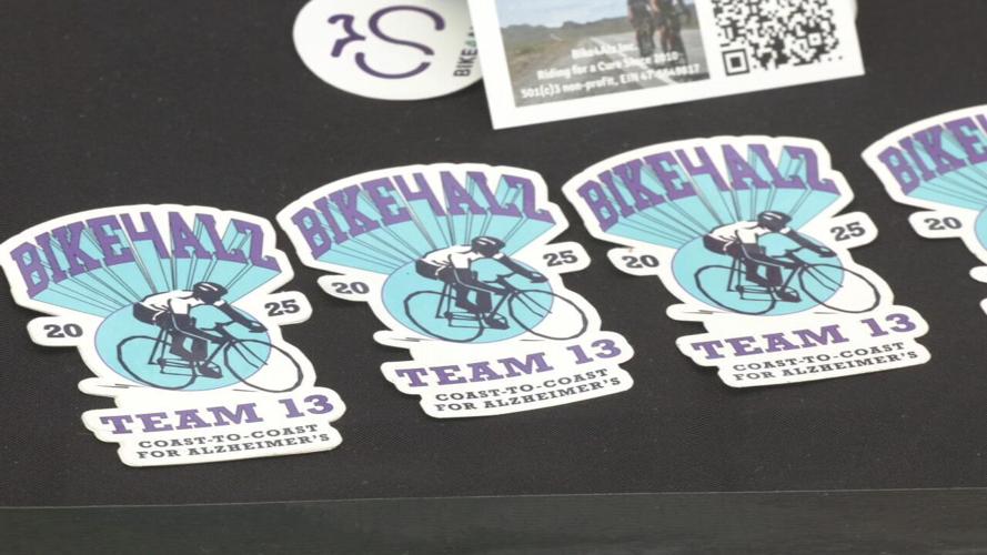 Bike4Alz team stops in Louisville 7-11-25