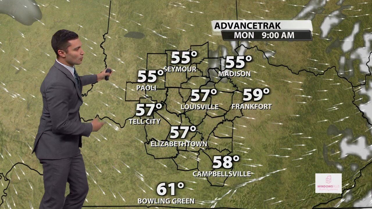 WDRB Meteorologist Bryce Jones' Monday Afternoon Forecast | | Wdrb.com