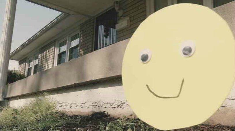 Louisville brothers hope to bring smiles to their neighbors' faces with smiley faces