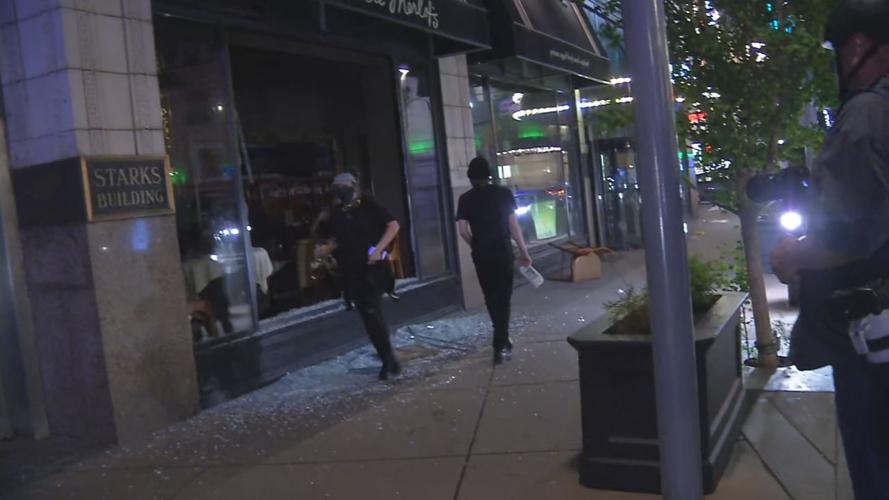 May 29, 2020 looting and unrest in downtown Louisville