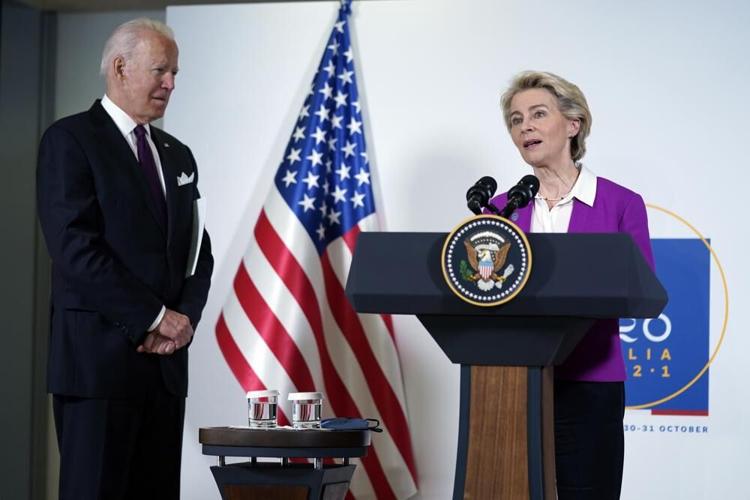 Joe Biden and Ursula von der Leyen - AP FILE (2).jpeg