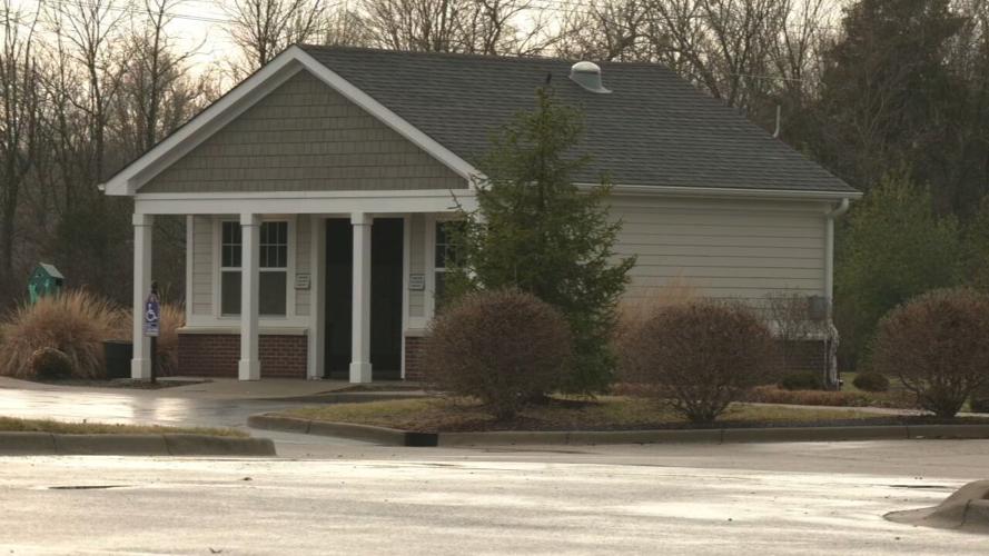 Mail Box Office at Meridian on Shelbyville Apartments