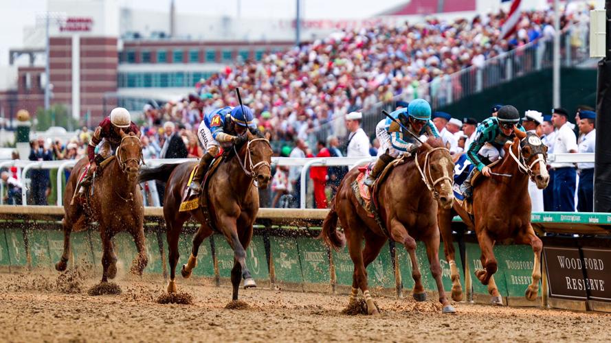Kentucky Derby finish