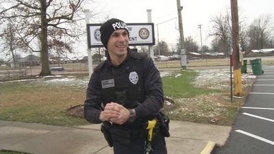 Hillview Officer sees snow