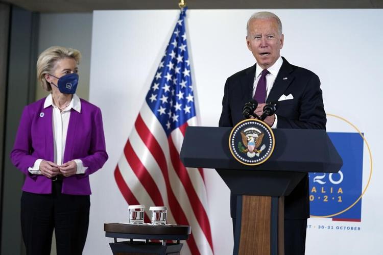 Joe Biden and Ursula von der Leyen - AP FILE.jpeg