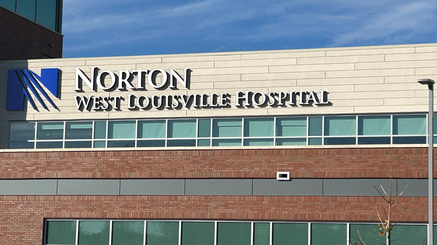 Norton West Louisville Hospital Sign