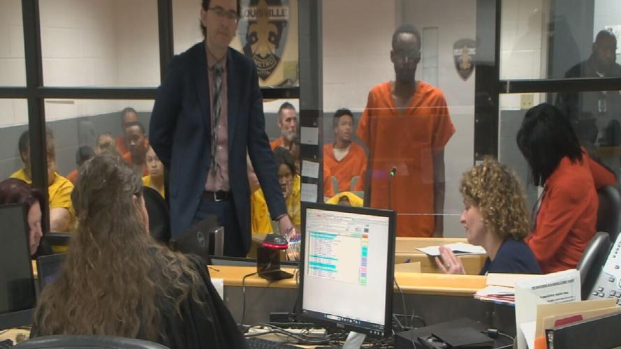 Eric Slayton murder arraignment in Louisville, Kentucky