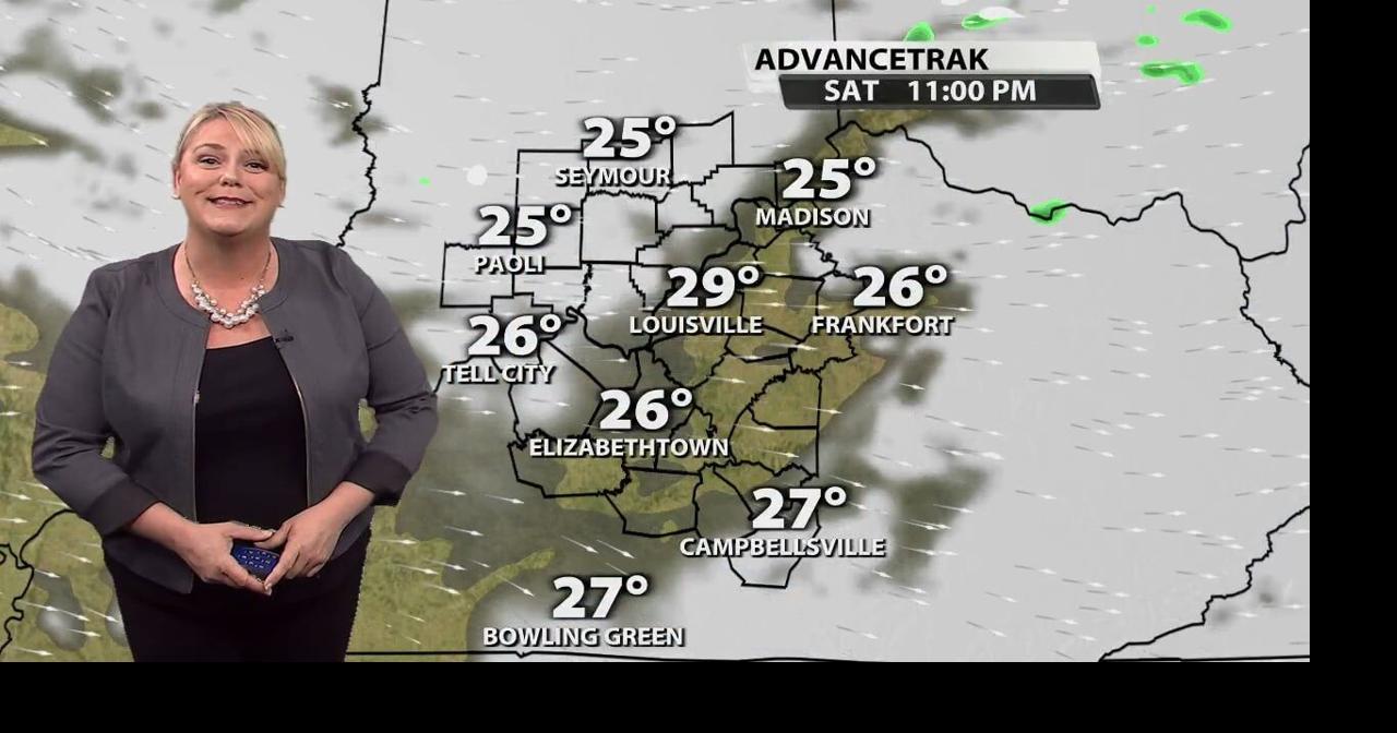 WDRB Meteorologist Kim Stevens' Louisville weather forecast for