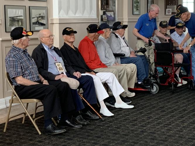 World War II veterans honored at Bowman Field on June 6, 2022, 78 years after D-Day