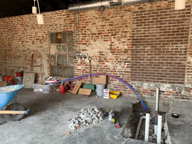 Old 502 Winery Tasting Room Construction