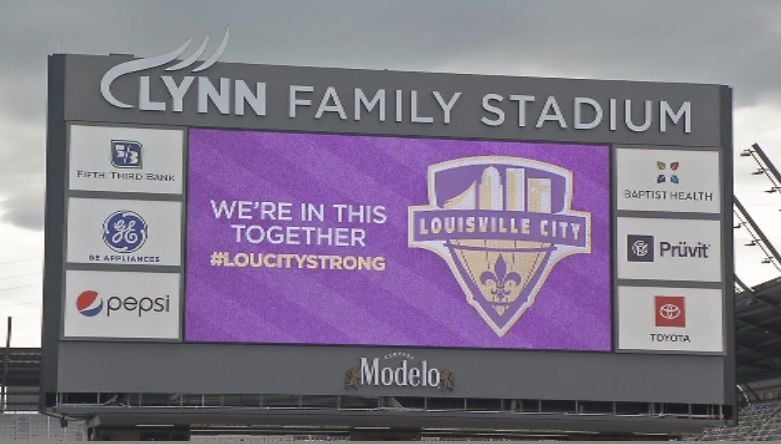 Lynn Stadium sign