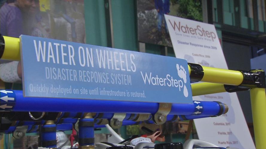 WaterStep's Water on Wheels Disaster Response System