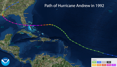 30 YEARS AGO, A Tropical Depression Formed That Would Later Become Hurricane Andrew...