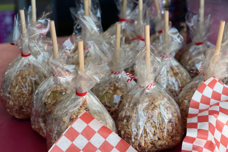 Candy apples at the 2022 Kentucky State Fair