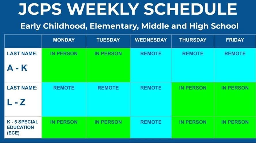 JCPS reveals more information on hybrid schedule for return to in