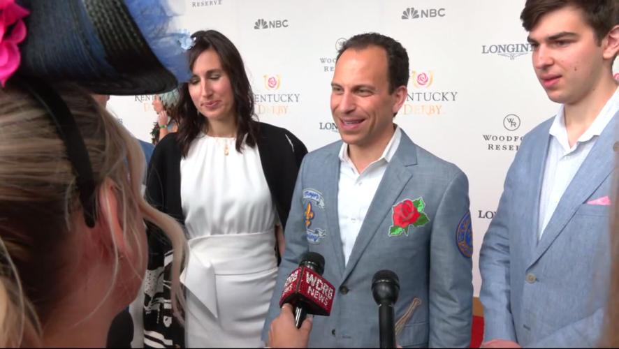 Louisville Mayor Craig Greenberg and family