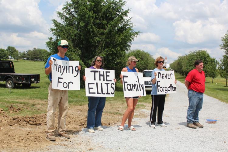 Funeral service and procession for Bardstown Police Ofc. Jason Ellis on May 30, 2013
