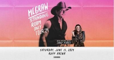 Tim McGraw Standing Room Only tour comes to Lexington