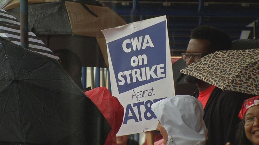 AT&T strike