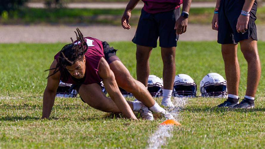 Bellarmine sprint football practice