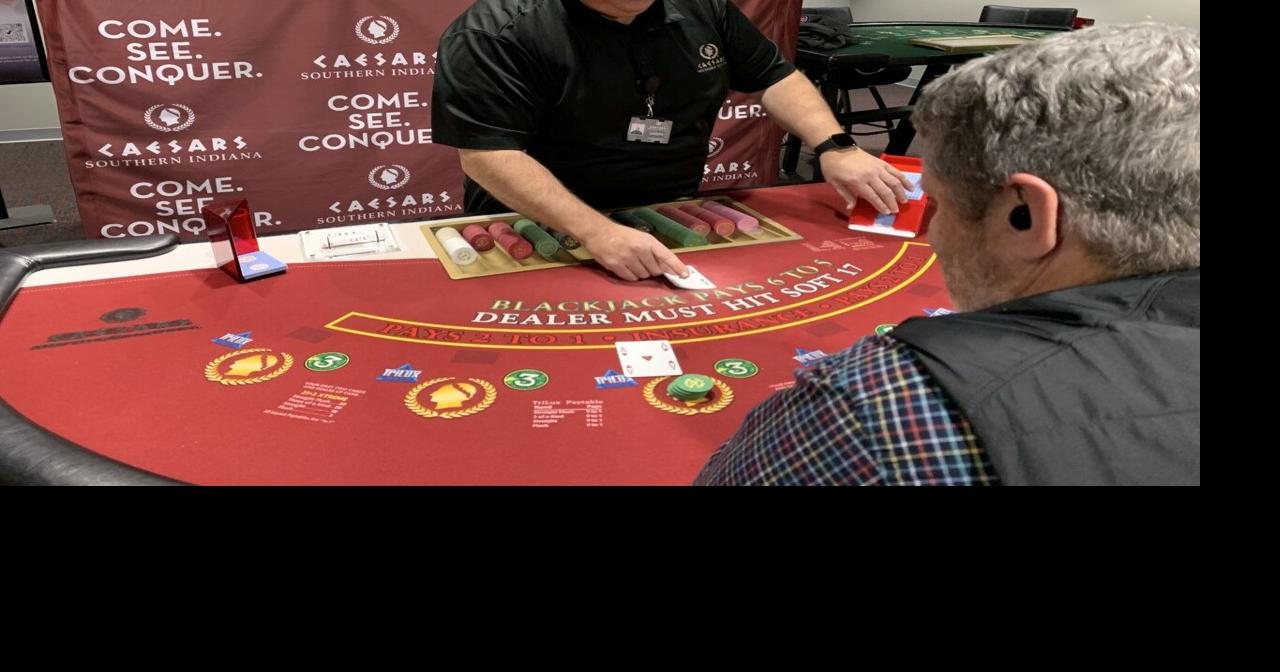 Caesars Southern Indiana offers the opportunity of dealing Blackjack for a living Morning