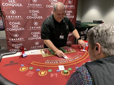 Caesars Southern Indiana offers the opportunity of dealing Blackjack for a living