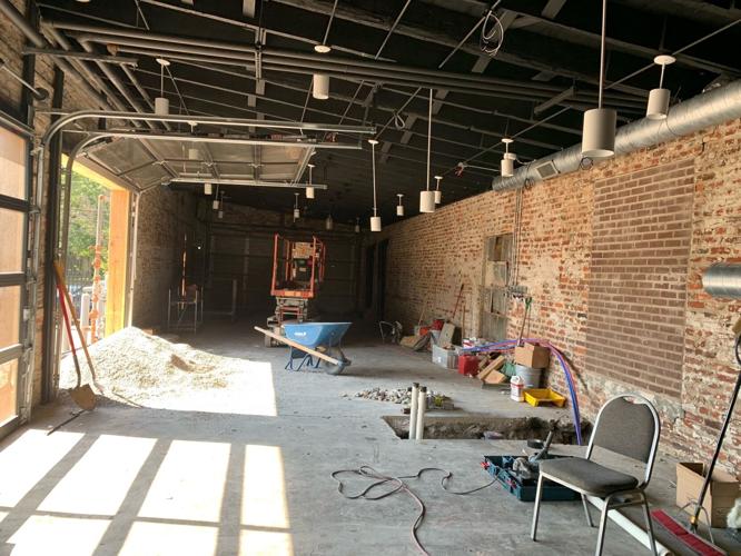 Old 502 Winery Tasting Room Construction