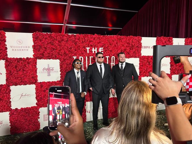 Kansas City Chiefs players at Trifecta Eve Gala.jpg
